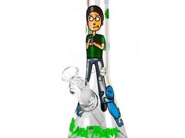 Post Now: Rick & Morty 25cm Glass Bong – Gerry
