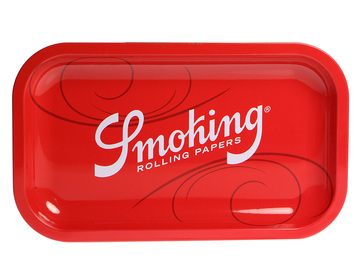 Post Now: Red Smoking Rolling Tray