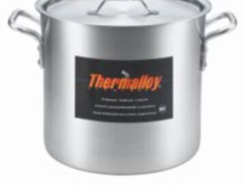 Post Now: Browne Foodservice 5813160 Thermalloy® 60 Qt. Aluminum Stock Pot