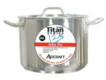  : Adcraft SSP-12 Titan Series 12 Qt. S/S Induction Stock Pot With C
