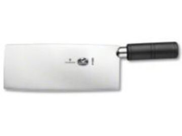 Post Now: Victorinox 41589 Curved 8" Chinese Cleaver with Black Handle