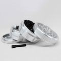  : Sharpstone Grinder V2 Clear Top 4pc Silver Size: 2.2"