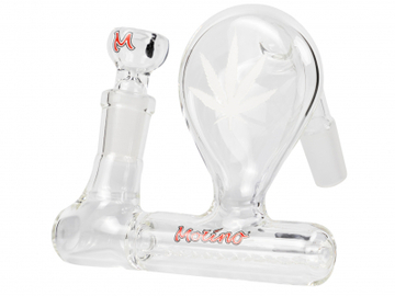 Post Now: Stemless Inline Pre-cooler with Engraved White Leaf