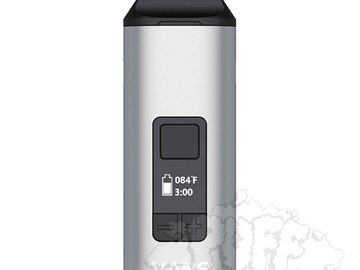  : Yocan Advanced Portable Dry Herb Vaporizer - Silver