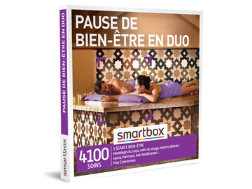 Vente: Coffret Smartbox "Pause de bien-être en duo" (39,90€)