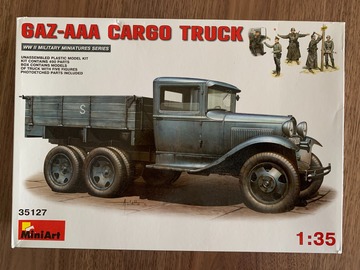 Selling with online payment: GAZ-AAA Cargo Truck with detailed wheel set