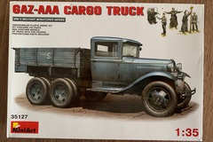 Selling with online payment: Miniart GAZ-AAA Cargo Truck with detailed wheel set