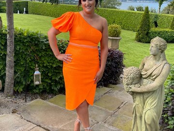 For Sale: O So Amazing Orange Dress