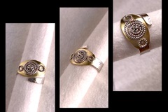 Vente au détail: Bague inspiration étrusque 