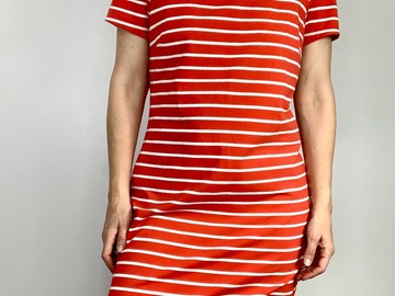 Selling: Red Stripe Knit Dress for Everyday