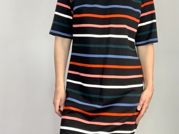 Selling: Easy Day Dress w/ Multicolor Stripes