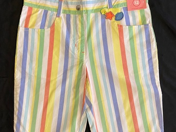 Selling with online payment: NWT Gymboree 12 Mermaid Magic Striped Seashell Bermuda Shorts
