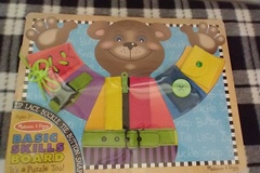 Selling with online payment: Melissa & Doug Basic Skills Board - Bear