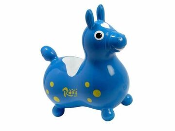 Selling with online payment: New in box Gymnic Rody Horse Bouncer (Blue)