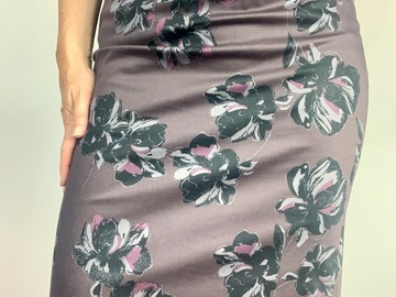 Selling: Floral Print Pencil Skirt