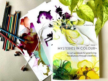 Product: Mysteries In Colour - An art workbook for practicing mindfulness 