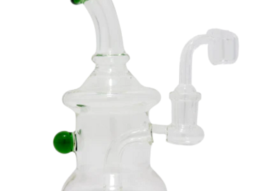  :  Bell Bent Neck Glass Dab Rig