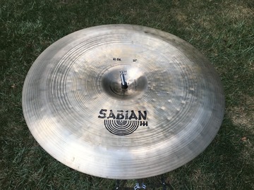 Selling with online payment: 50% off = $150 80s Sabian Hand Hammered 16" Chinese cym 1104 g