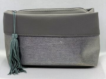 Bulk Lot (Liquidation & Wholesale): Small Silver Cosmetic Bag