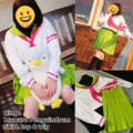 Selling with online payment: Japanese green high-school uniform/Ringo - Mawaru Penguindrum