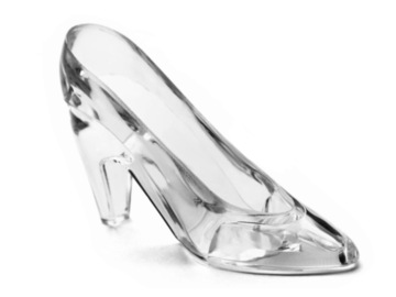 Tattoo design: Cinderella's glass slipper