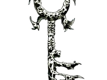 Tattoo design: The key to Hell
