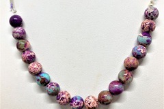 Vente au détail: Jaspe collier neuf 2 longueurs au choix 44/49 ou 50/55 