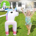 Bulk Lot (Liquidation & Wholesale): Outdoor Inflatable Unicorn Sprinkler – Super High Spray Water 