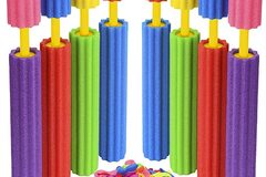 Bulk Lot (Liquidation & Wholesale): 8 Pack (14″) Water Blaster Foam Water Gun Set with balloons 