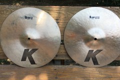 Selling with online payment: $299 OBO Zildjian 13" K Hi Hat Matched Pair 822 & 1107 