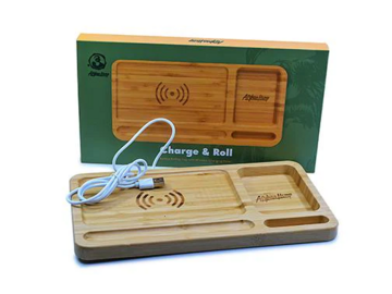 Post Now: Afghan Hemp Wireless Charging Rolling Trays