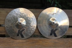 Selling with online payment: $165 OBO Zildjian 14 K Custom Session Hi Hats 1107 & 970 grams