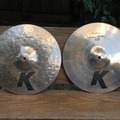 Selling with online payment: $165 OBO Zildjian 14 K Custom Session Hi Hats 1107 & 970 grams
