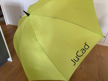 verkaufen: JuCad Regenschirm grün