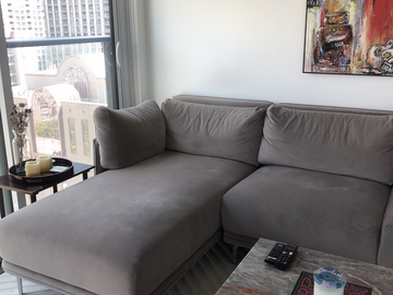 Selling: Rove Concepts Mauve Sectional Couch