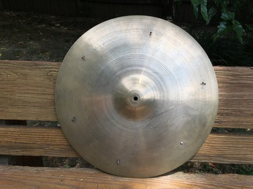 Selling with online payment: $289 OBO 1950s Zildjian A 19" Crash/Ride with 6 rivets 1875 grams