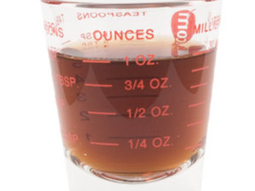 Post Now: Measuring Shot Glass 1.5 oz