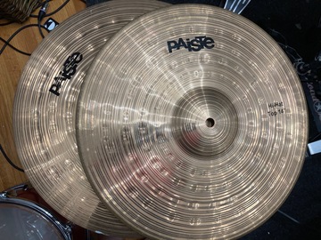 Selling with online payment: 14" Paiste Prototype Hats