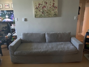 Selling: Article Alzey Whistle Grey Sofa