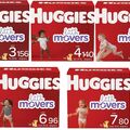 Sólo anuncio: Huggies Little Movers Disposable Baby Diapers, Size 3, 4, 5, 6, 7