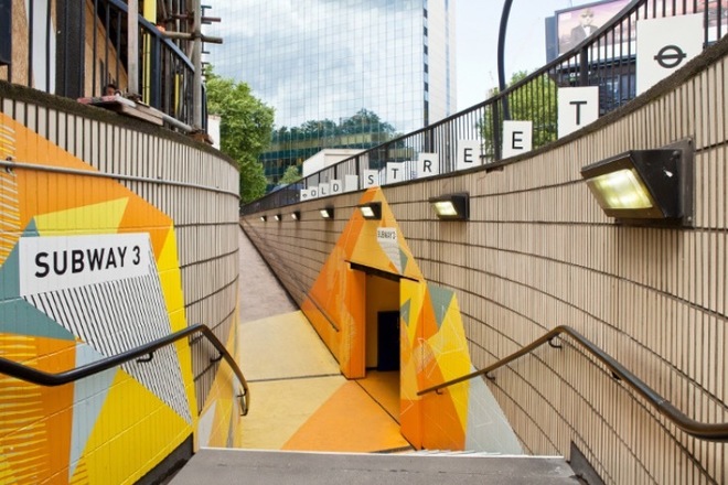 London, UK Secure Underground space in Old Street
