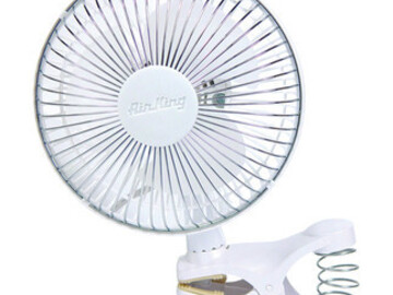 Post Now: Air King, 6 inch, Clip On Fan
