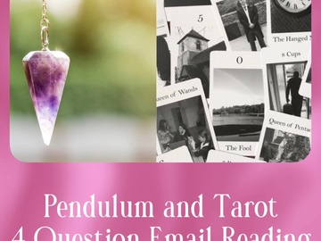 Selling: Pendulum and Tarot 4 Question Reading 