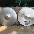 Selling with online payment: 50% off = $225 80s Sabian HH 13" Hi hats 845 g & 1066 g