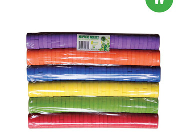 Post Now: Neoprene Inserts Multi-Color 2'' (192-pack)