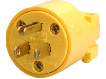  : Yellow Male Plugs