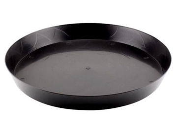 Post Now: Heavy Duty Black Saucer - 16 in
