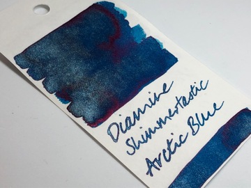 Selling: Diamine Shimmertastic Arctic Blue 5ml