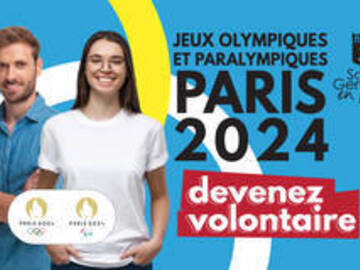 Actualité: Devenez volontaire pour Paris 2024
