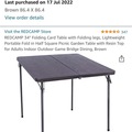 Rent out Weekly: Modern light card table
